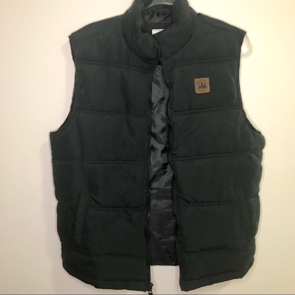 Field & Stream Black Puffer Vest
